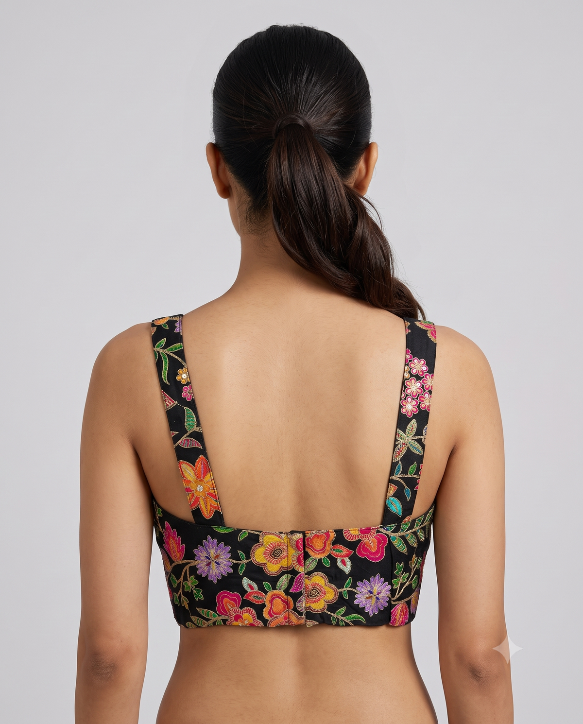 Beautiful Sleeveless Embroidered Ready Wear Blouse