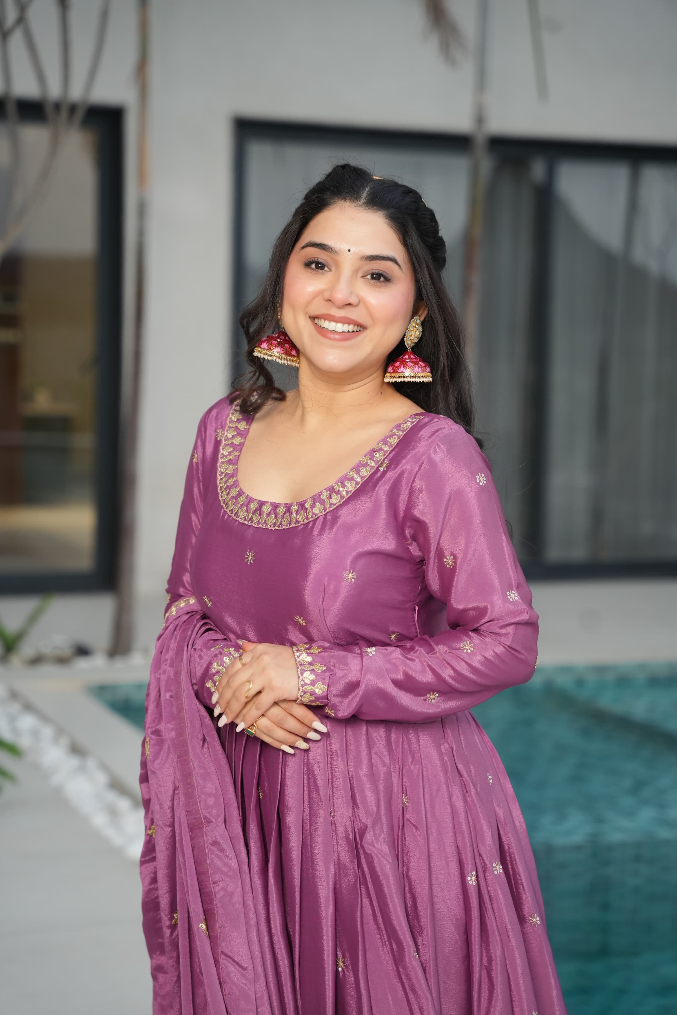 REMIUM DESIGNER READYMADE GOWN