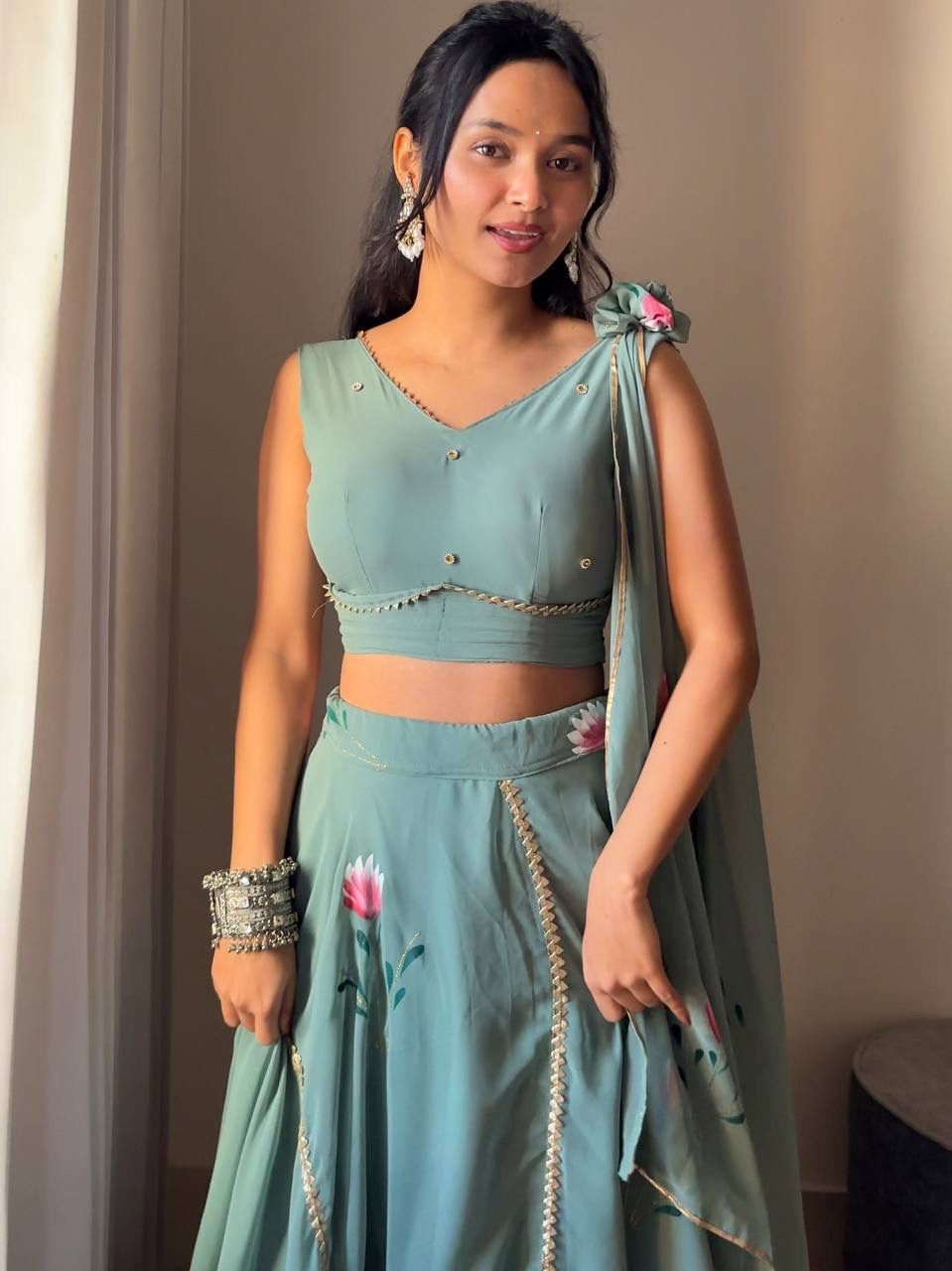 Exclusive Real shoot Design lehnga
