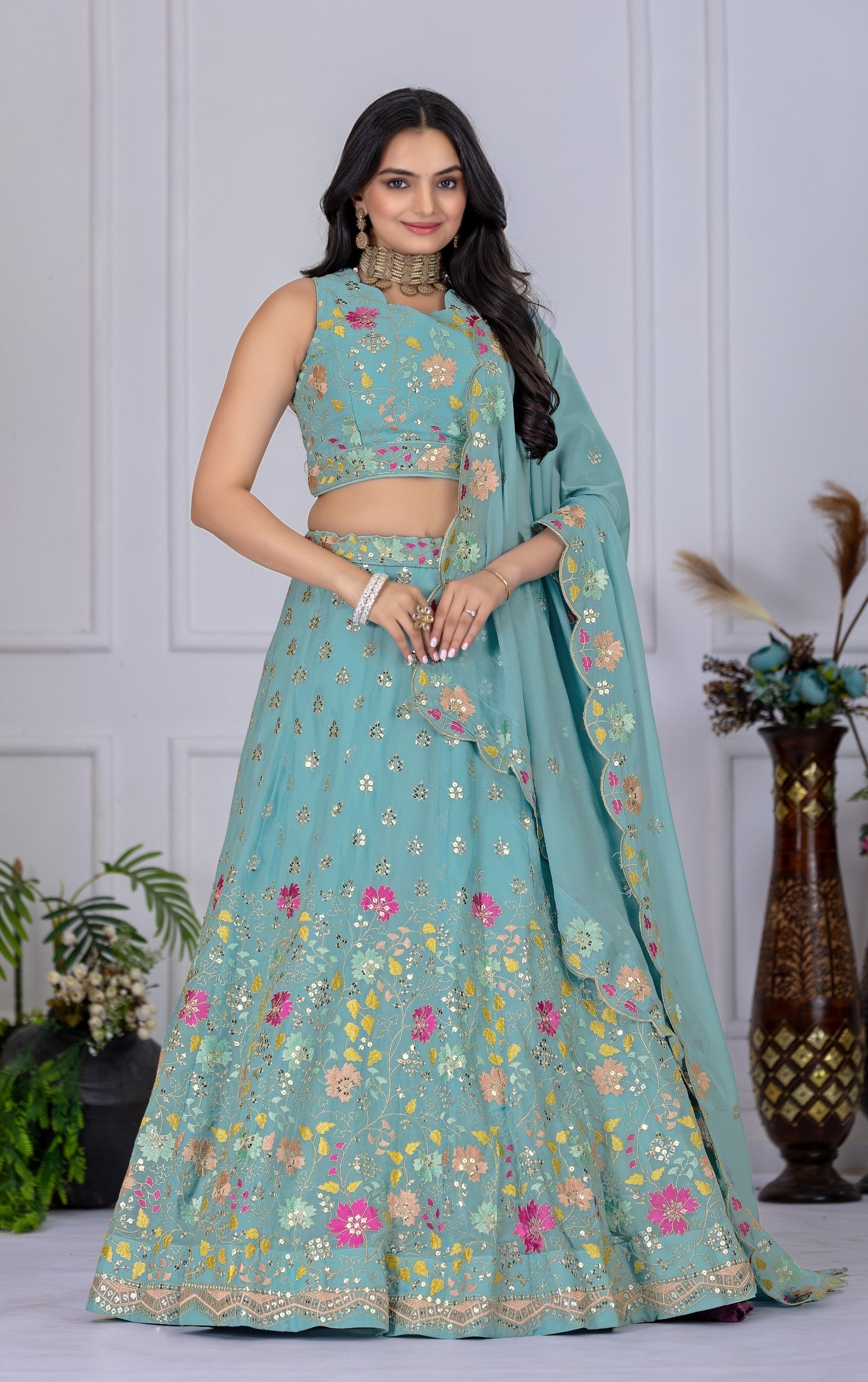 Royal threads Modern souls Presenting our latest lehenga collection