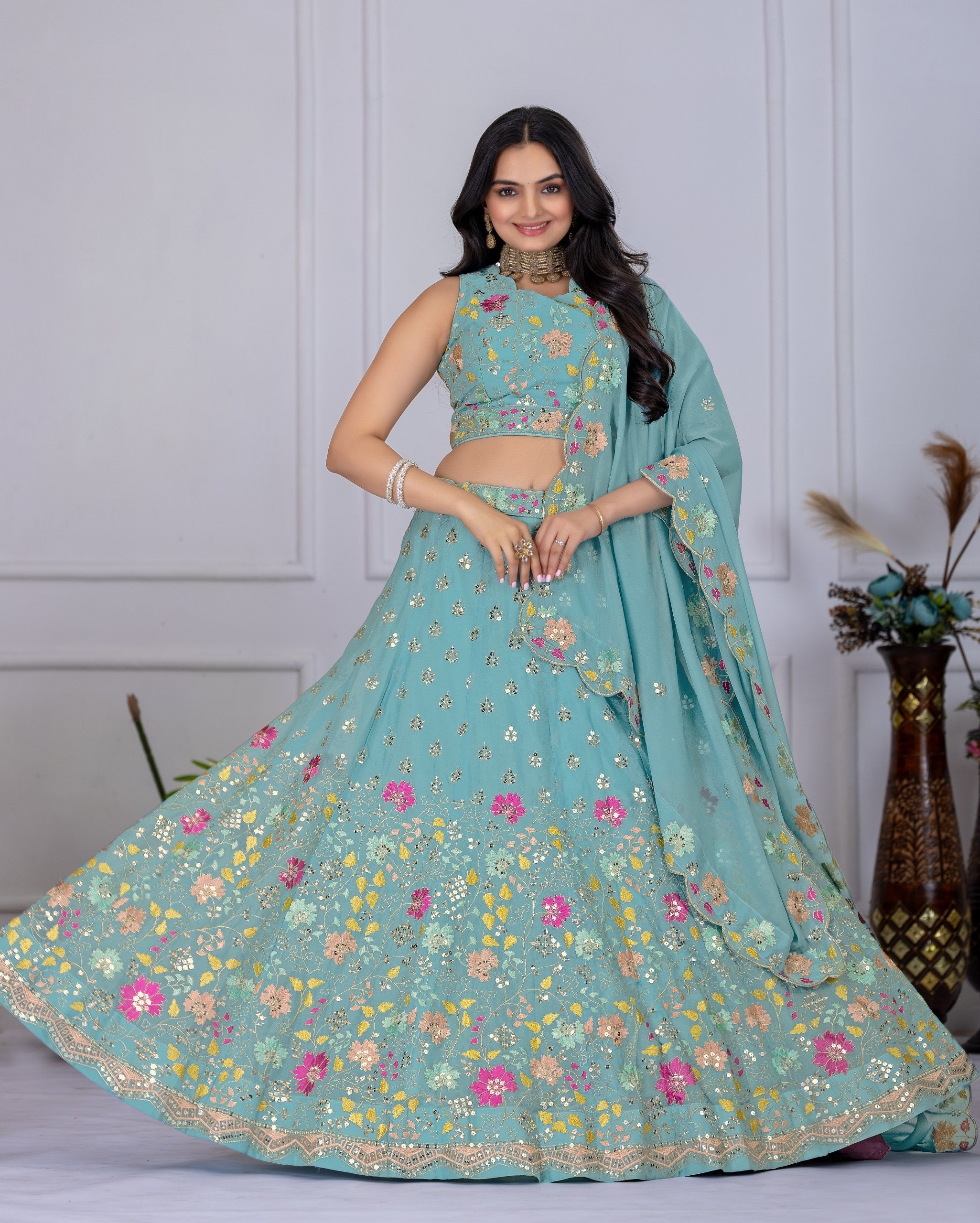 Royal threads Modern souls Presenting our latest lehenga collection