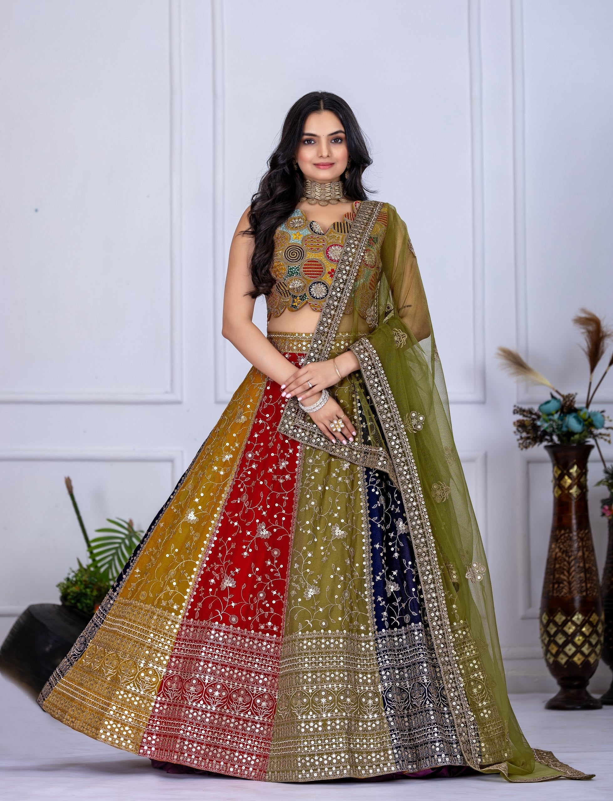 Royal threads Modern souls Presenting our latest lehenga collection