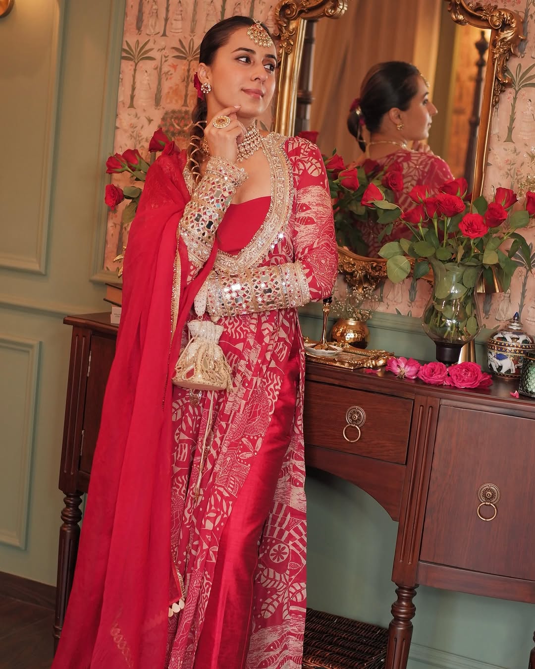 NEW Launching Designer Party Wear Look 4 Pis Collection