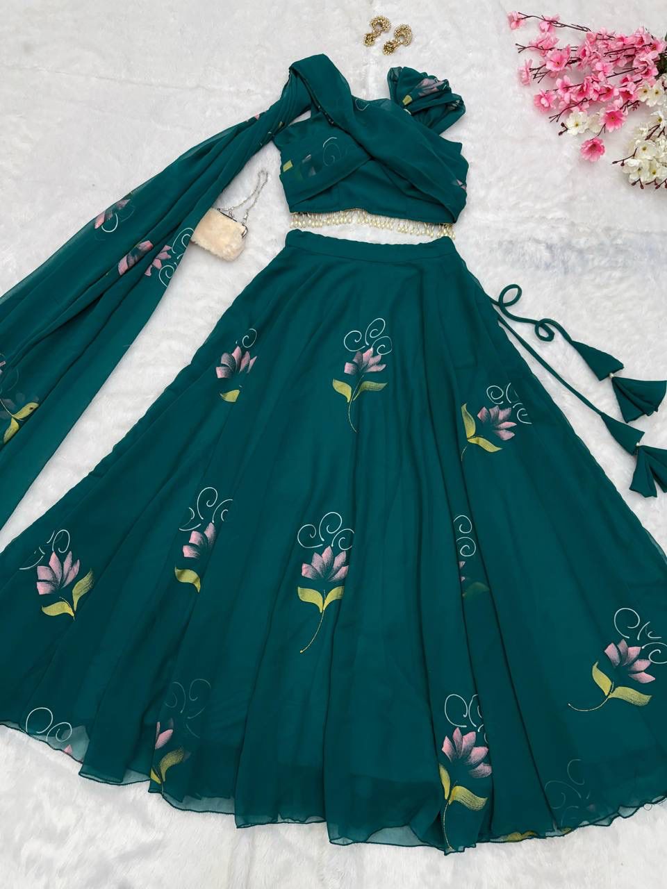 Exclusive Real shoot Design lehnga 1254