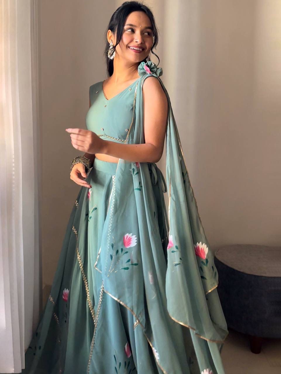 Exclusive Real shoot Design lehnga
