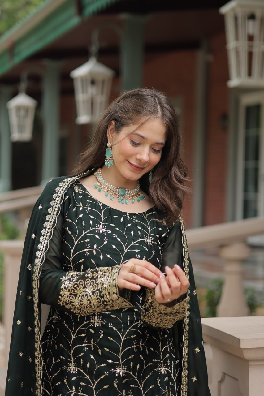 PREMIUM DESIGNER READYMADE KURTI-PLAZOO-DUPATTA COLLECTIONS