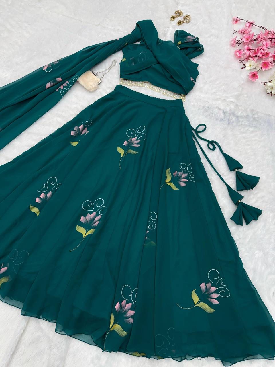Exclusive Real shoot Design lehnga 1254