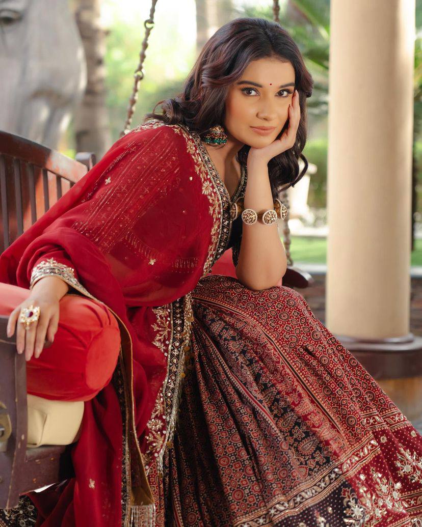 NEW DESIGNER NAVRATRI SPECIAL PRINTED LAHENGA CHOLI