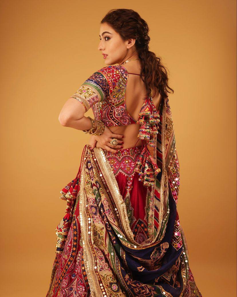 NEW NAVRATRI SPECIAL DESIGNER PRINTED LAHENGA CHOLI