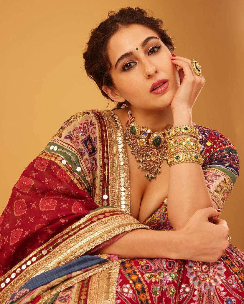 NEW NAVRATRI SPECIAL DESIGNER PRINTED LAHENGA CHOLI
