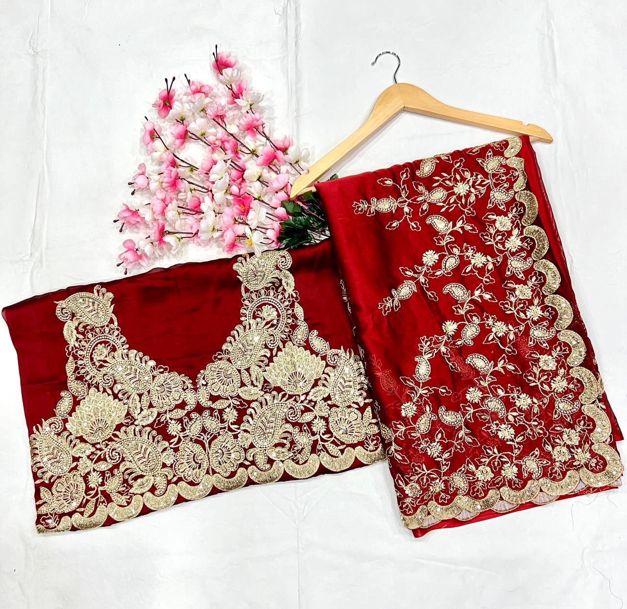 Heavy Rangoli Silk With Beautiful Zari  Saree
