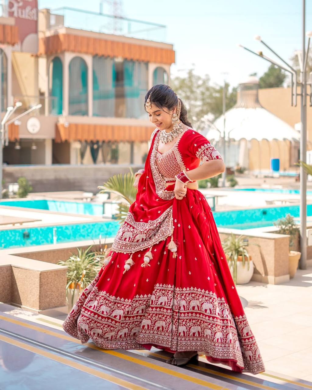 PRESENTING NEW &nbsp;PARTY WEAR LEHENGA CHOLI