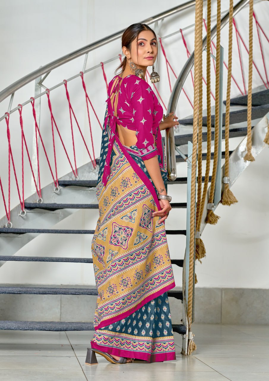 New Demanding Ajrakh Design Lunching