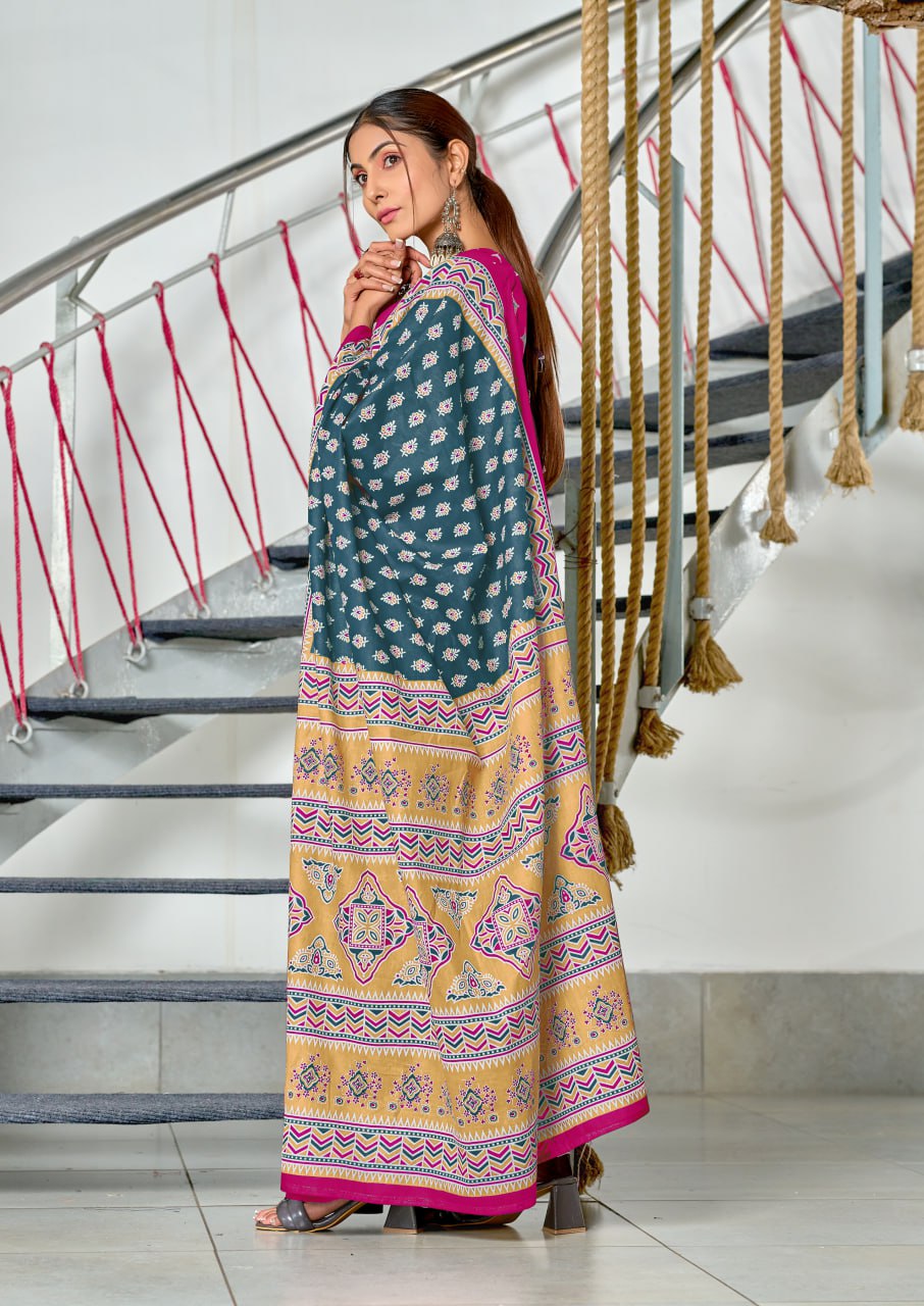 New Demanding Ajrakh Design Lunching
