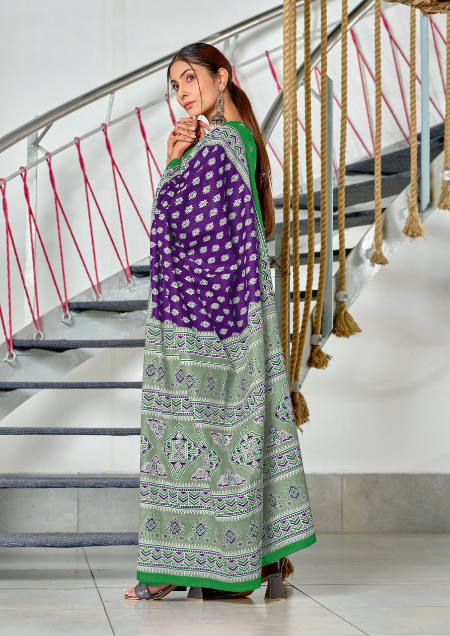 New Demanding Ajrakh Design Lunching