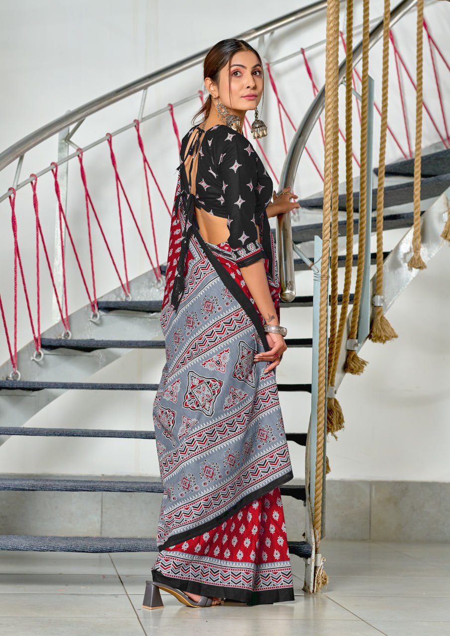 New Demanding Ajrakh Design Lunching