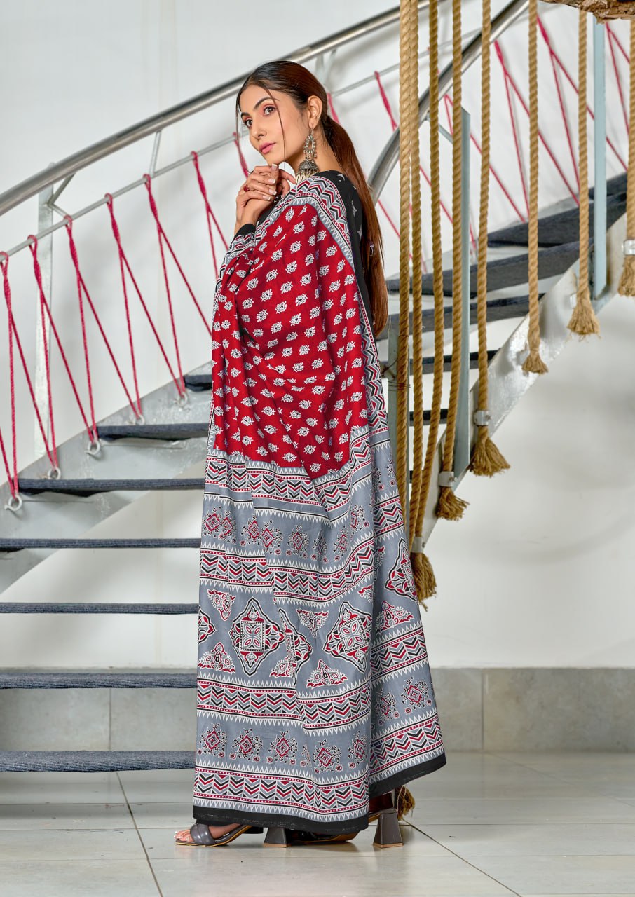 New Demanding Ajrakh Design Lunching