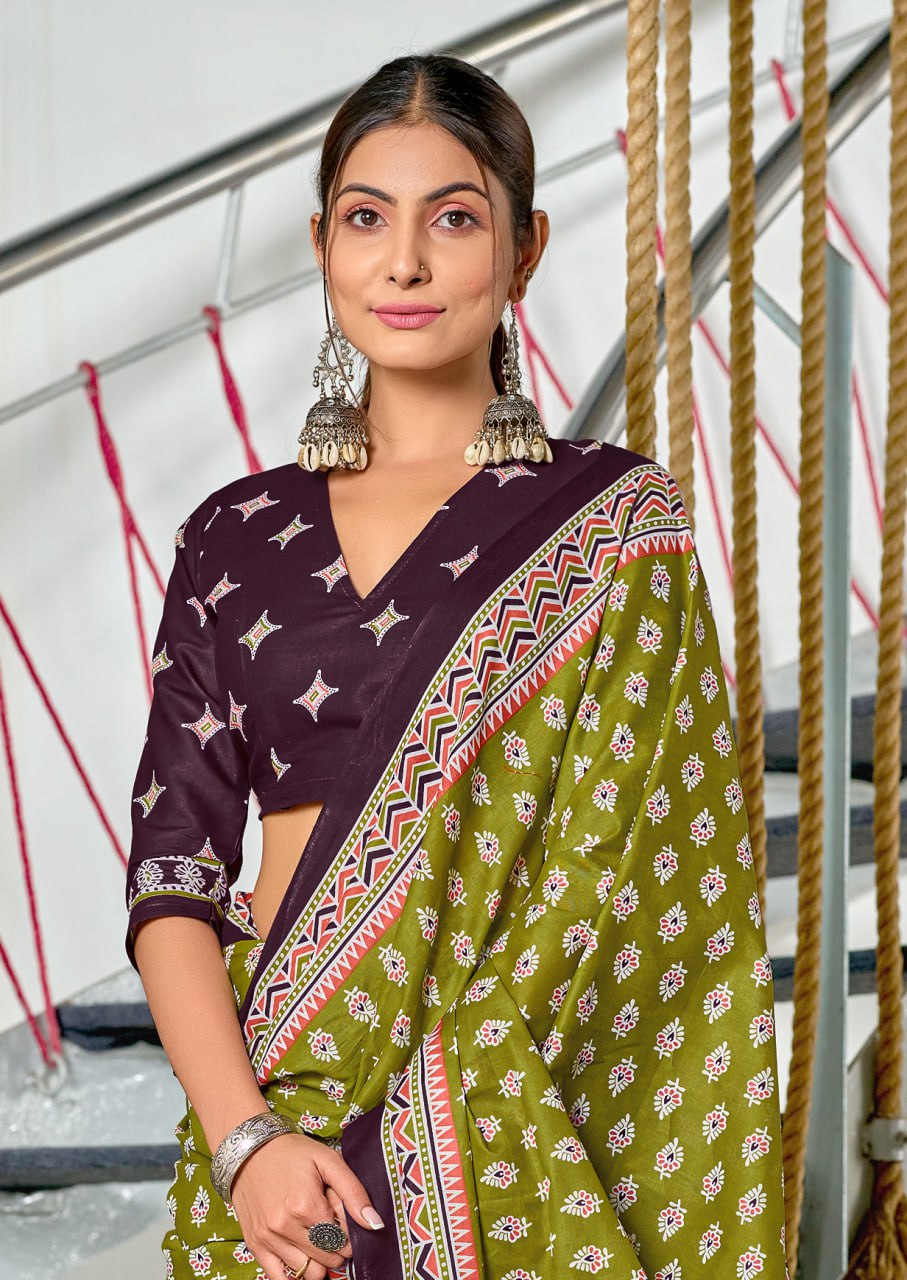New Demanding Ajrakh Design Lunching