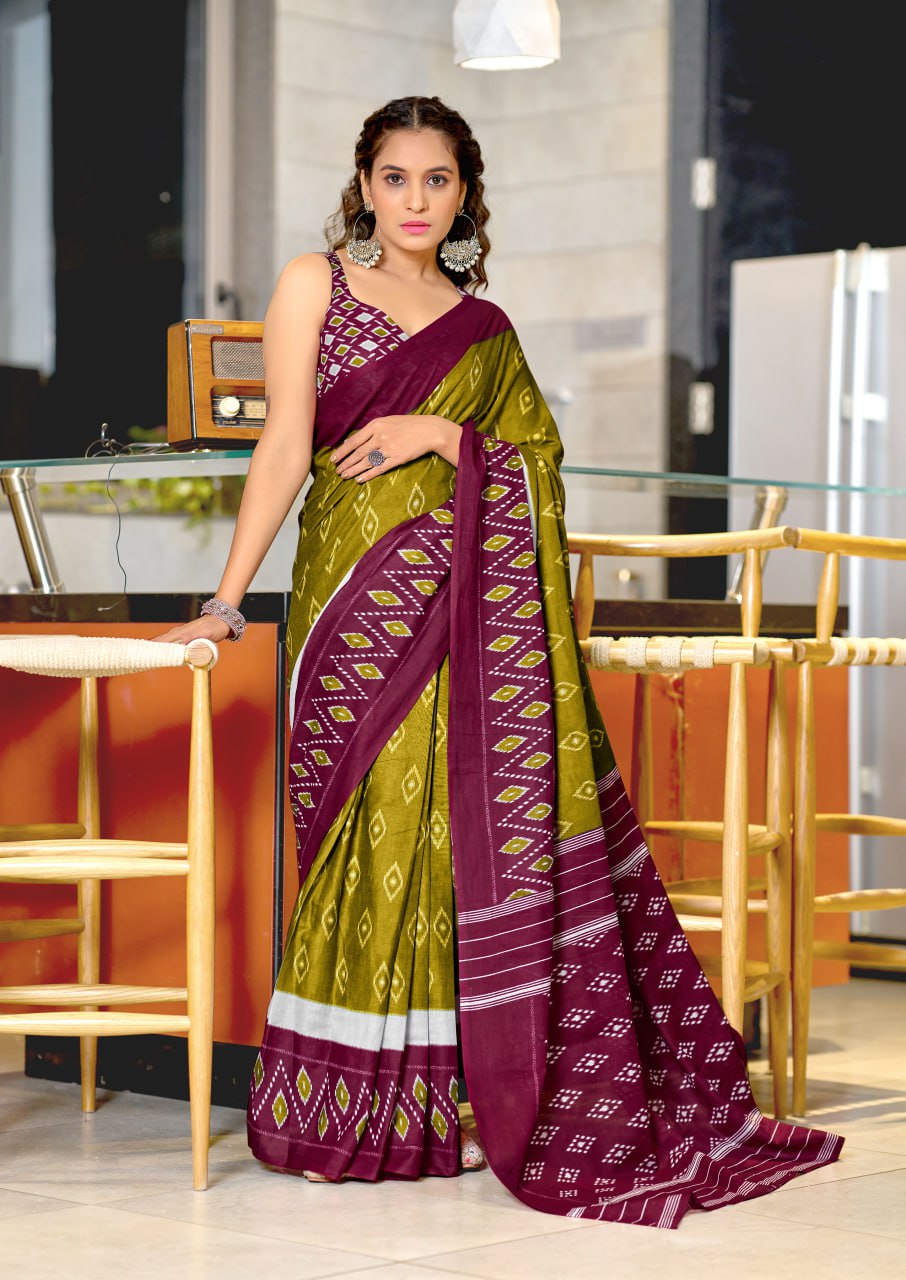 HAND BLOCK PRINT MULMUL COTTON SAREES