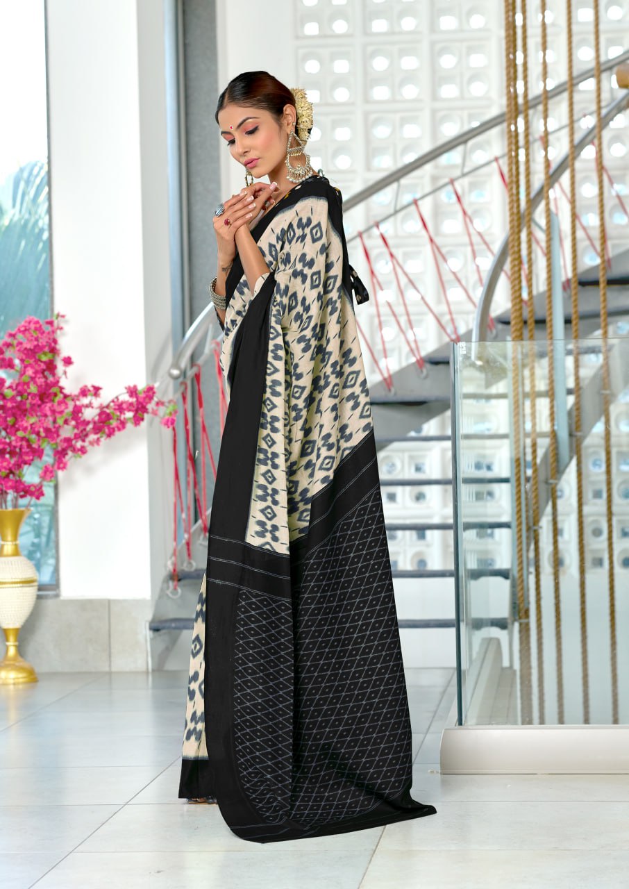 HAND BLOCK PRINT MULMUL COTTON SAREES
