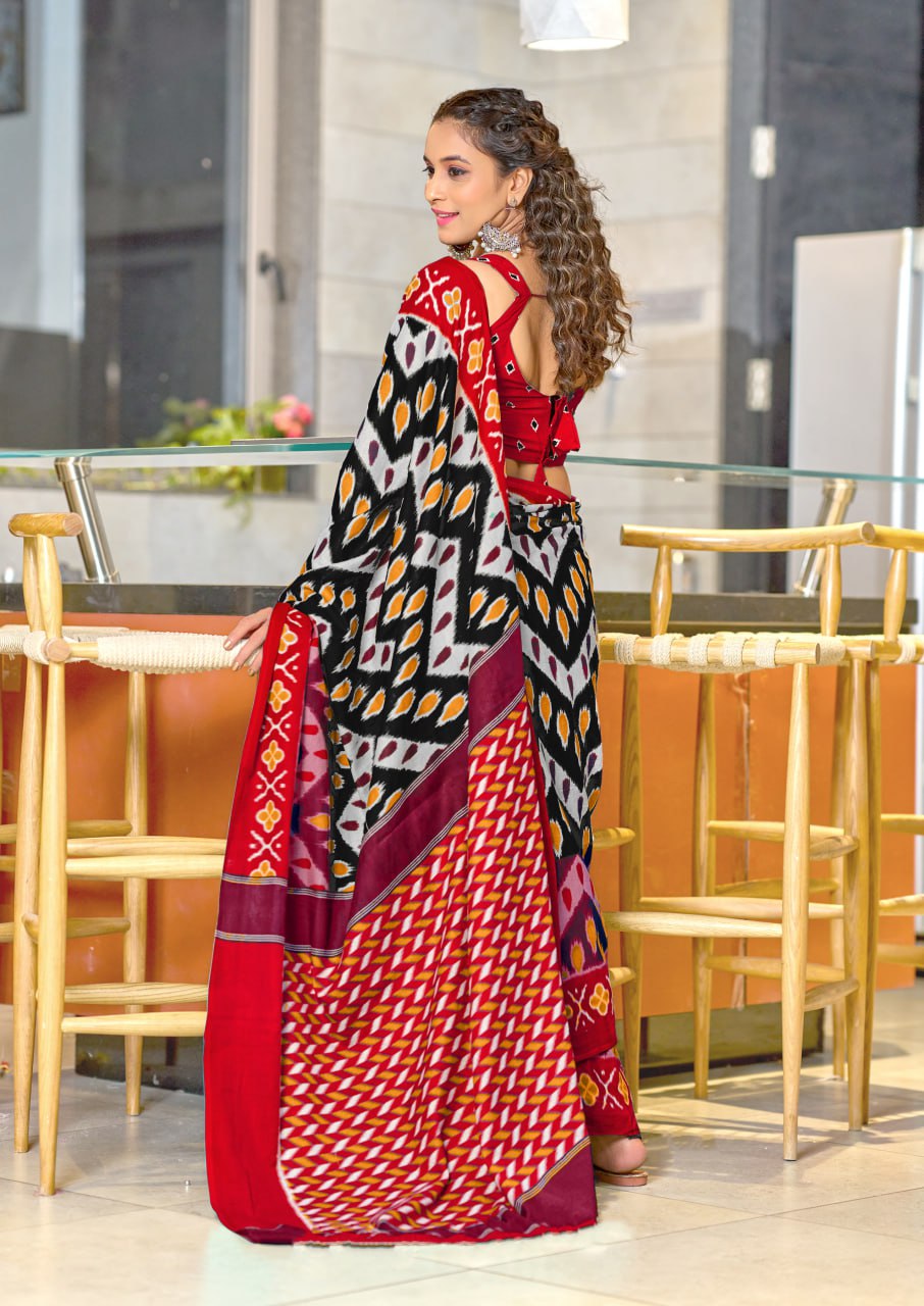 HAND BLOCK PRINT MULMUL COTTON SAREES