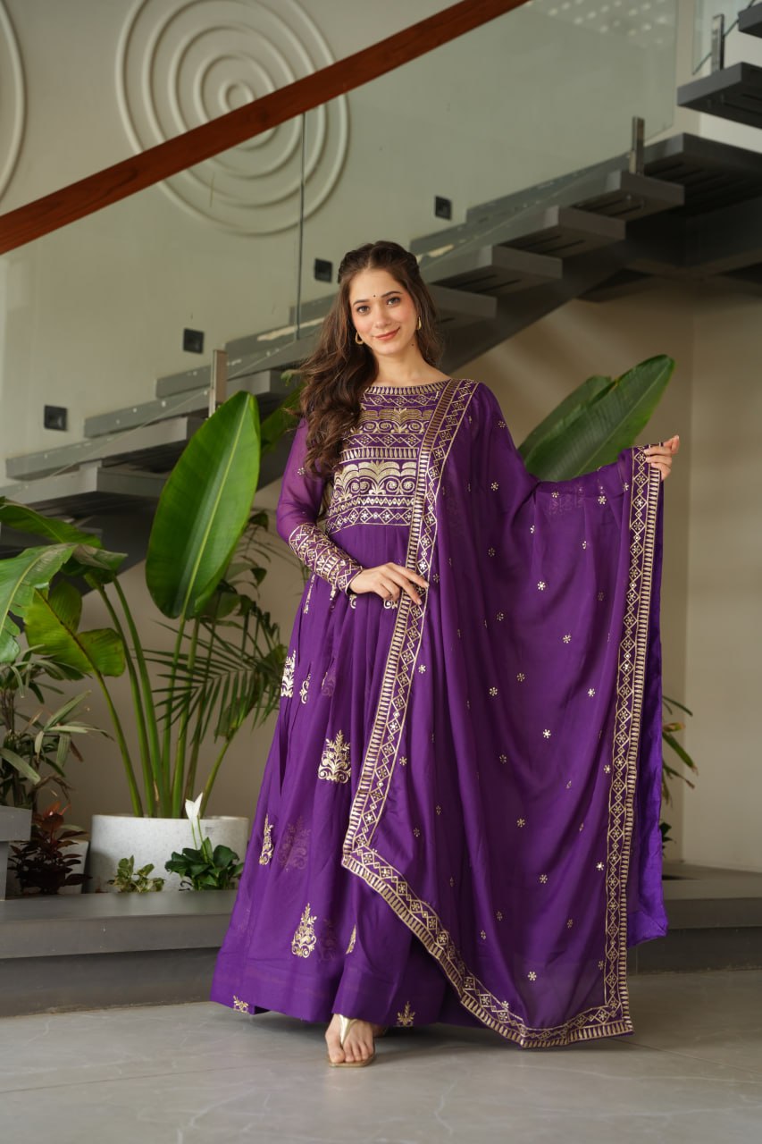 PREMIUM READYMADE GOWN-DUPATTA COLLECTIONS