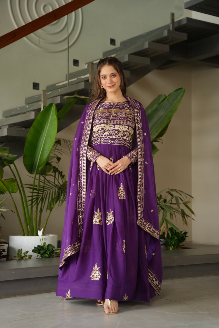 PREMIUM READYMADE GOWN-DUPATTA COLLECTIONS