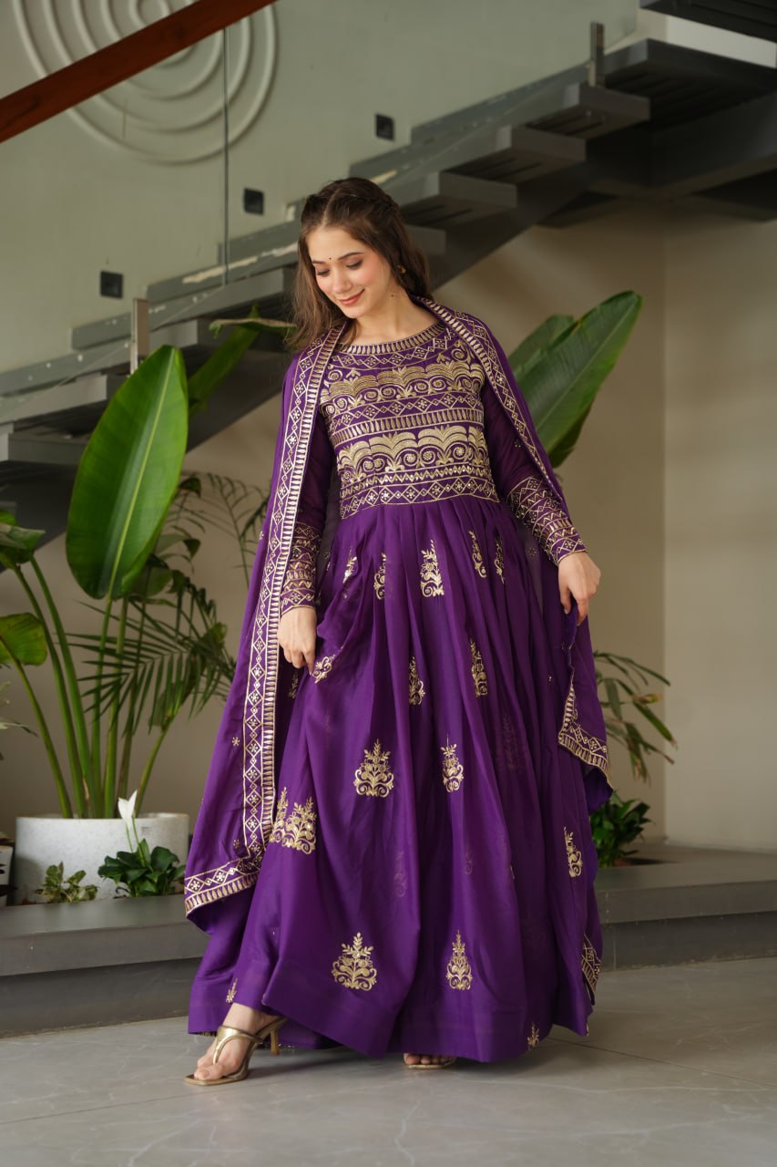 PREMIUM READYMADE GOWN-DUPATTA COLLECTIONS