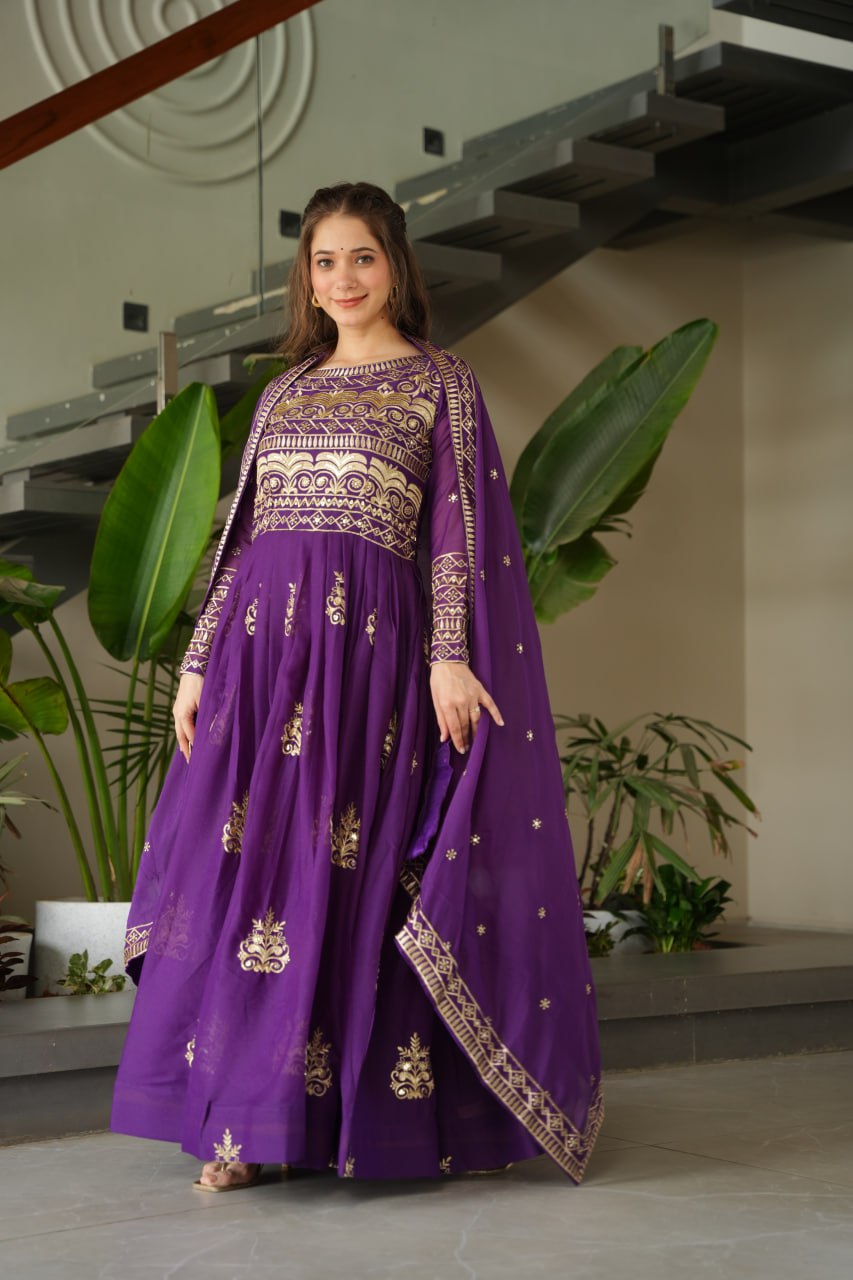PREMIUM READYMADE GOWN-DUPATTA COLLECTIONS
