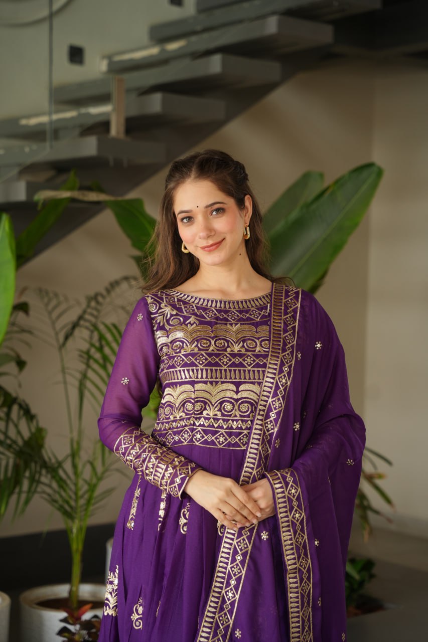 PREMIUM READYMADE GOWN-DUPATTA COLLECTIONS