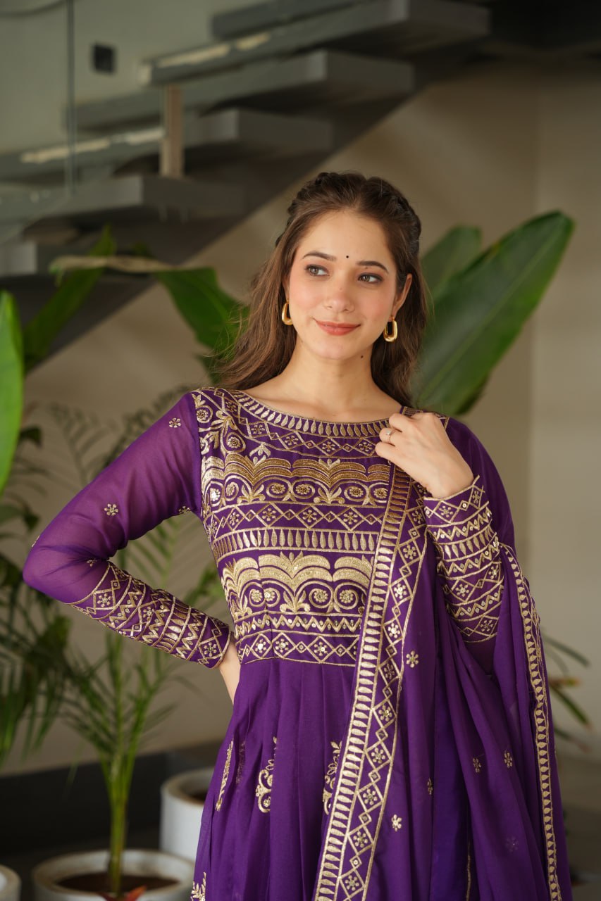 PREMIUM READYMADE GOWN-DUPATTA COLLECTIONS