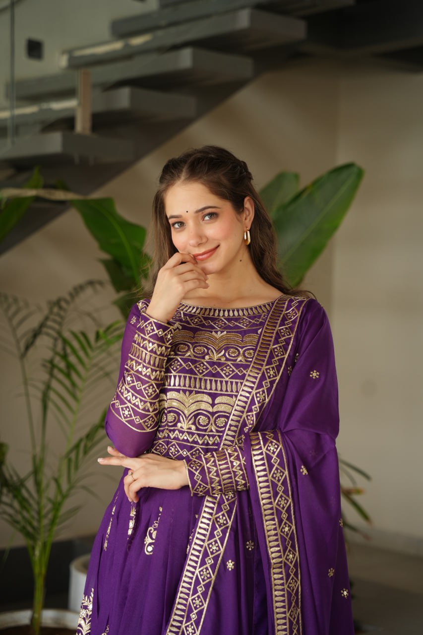 PREMIUM READYMADE GOWN-DUPATTA COLLECTIONS