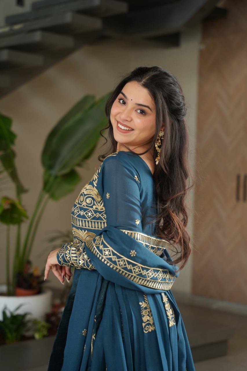 PREMIUM READYMADE GOWN-DUPATTA COLLECTIONS