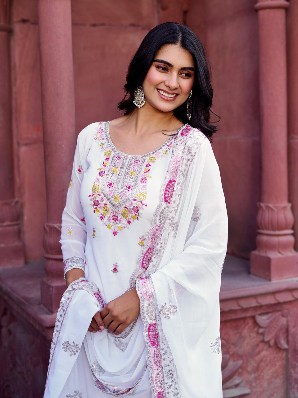 Flared sharara bottom