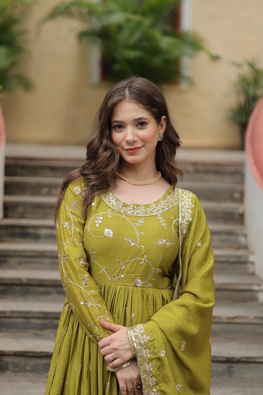 Premium Designer Readymade Top-sharara-dupatta