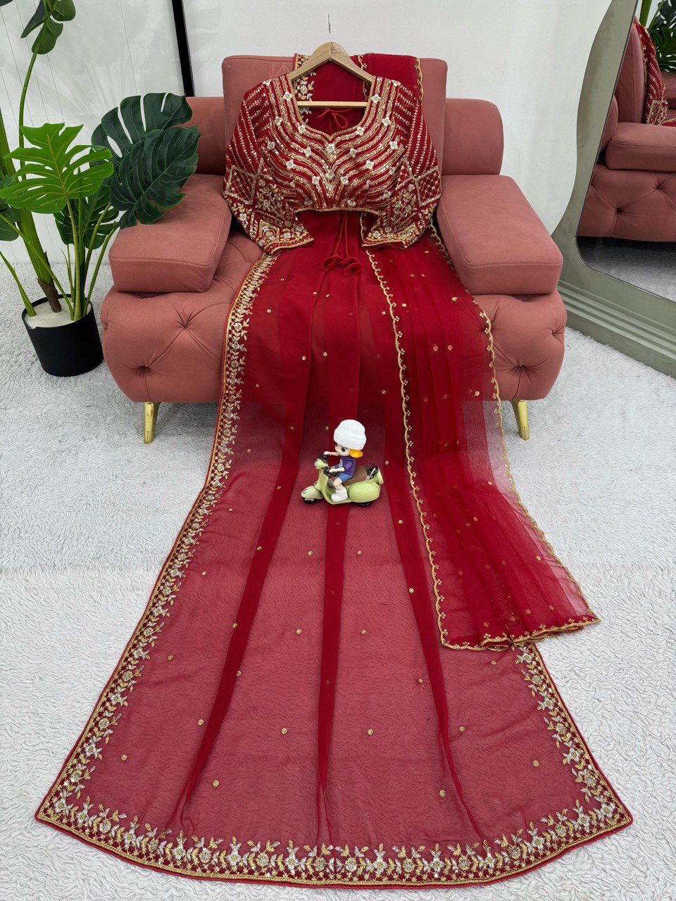 Looking some one for this same colour beautiful Designer Saree