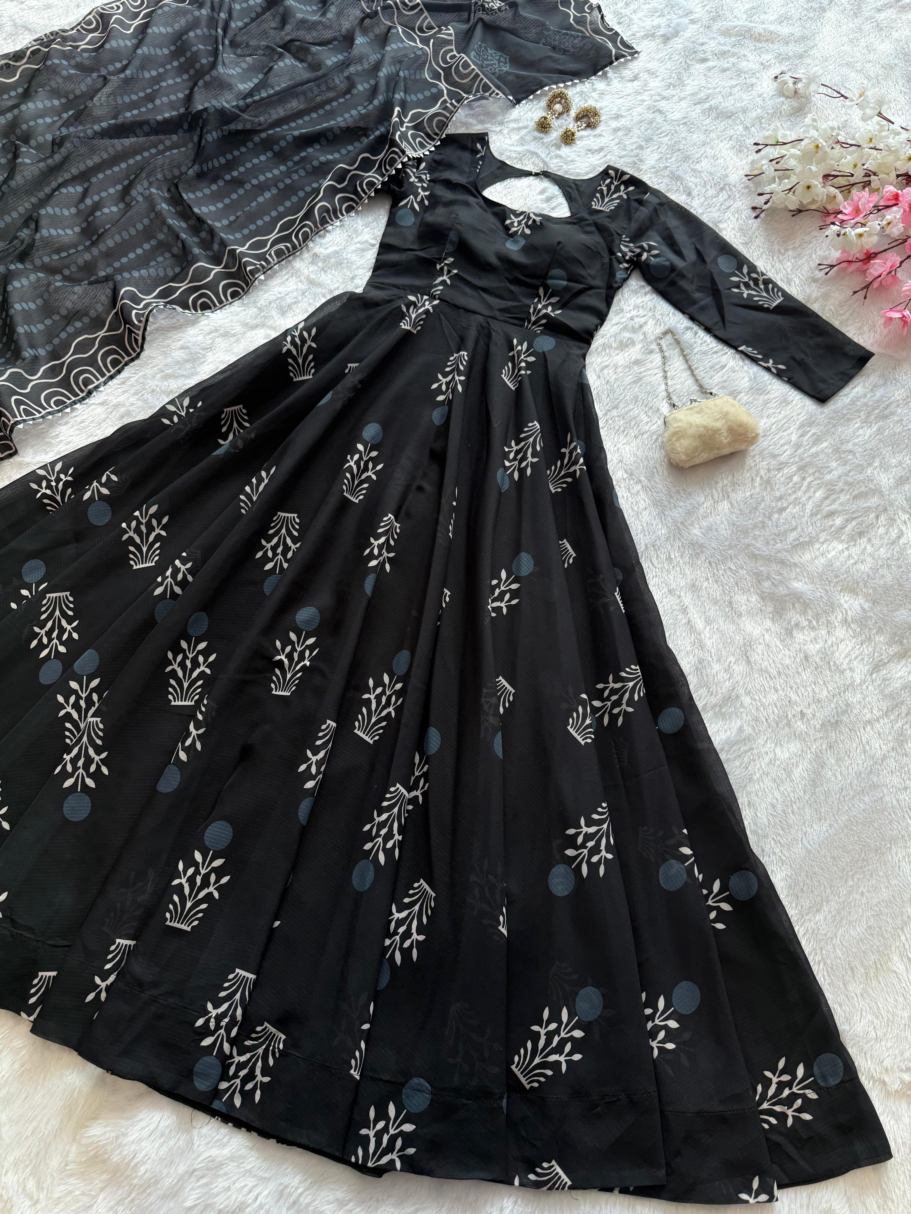 Exclusive Anarkali gown Design