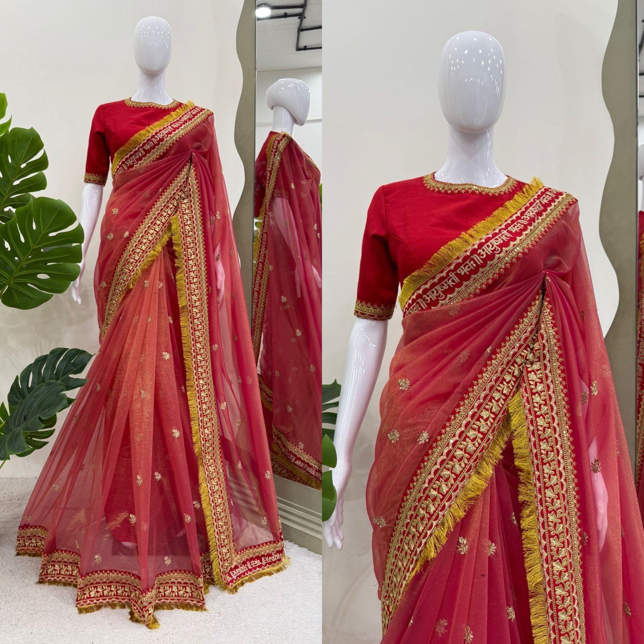Looking some one for this same colour beautiful Designer Saree