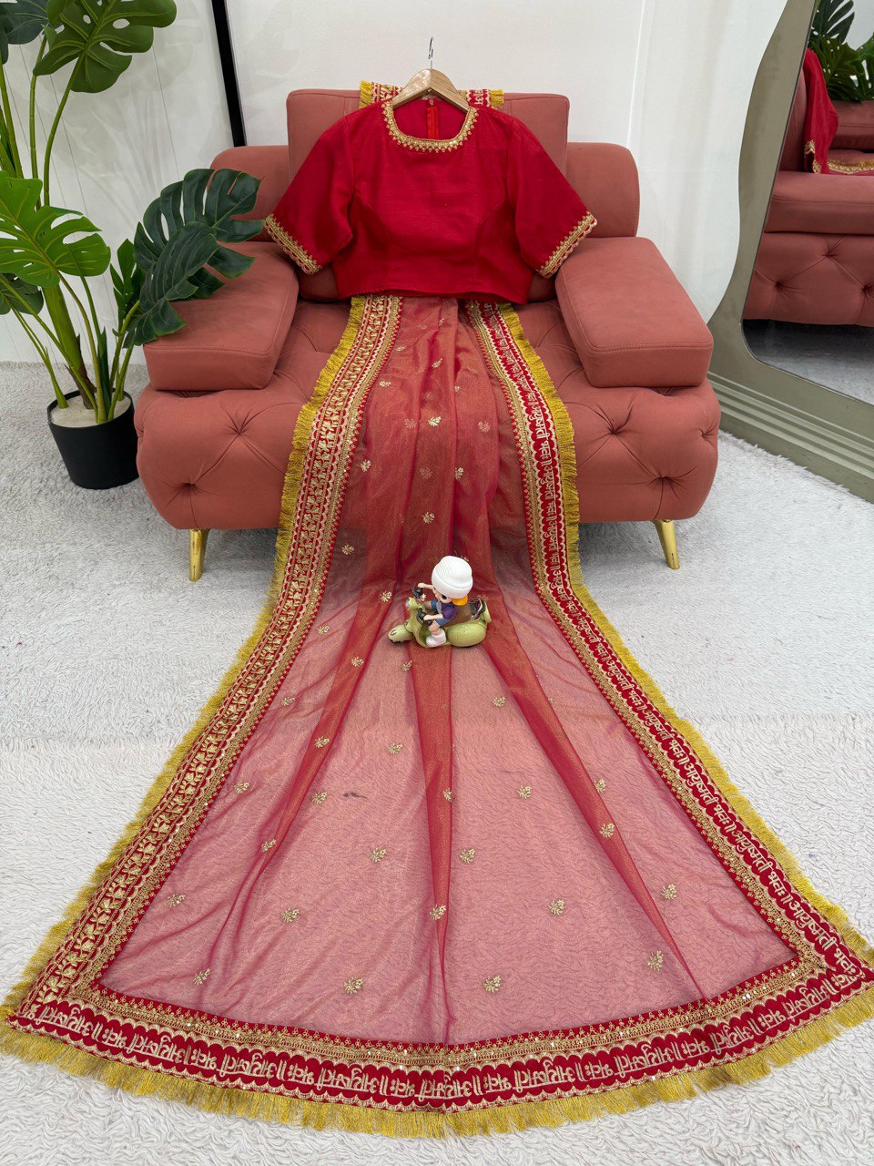 Looking some one for this same colour beautiful Designer Saree